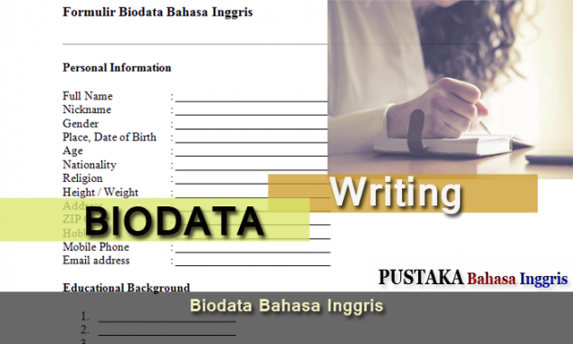 Detail Contoh Biodata Singkat Nomer 49