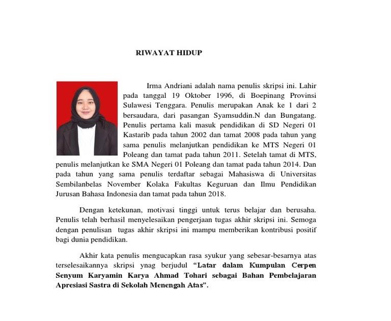 Detail Contoh Biodata Siswa Nomer 46