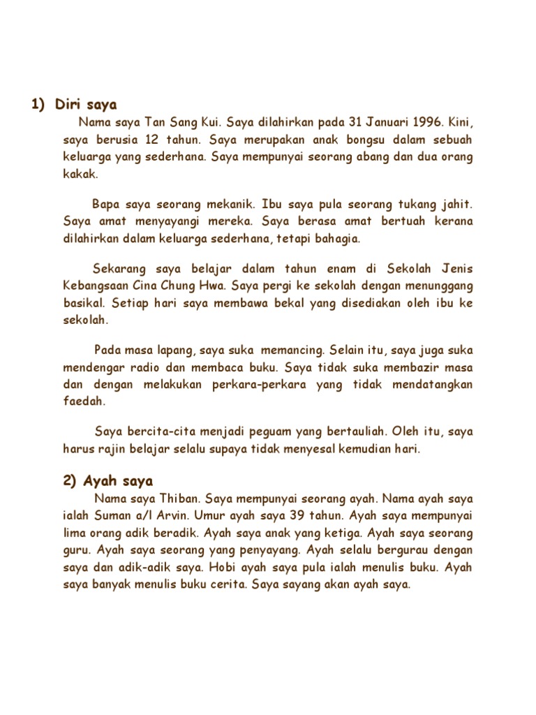 Detail Contoh Biografi Keluarga Nomer 44