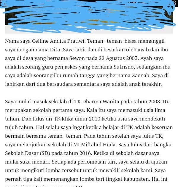 Detail Contoh Biografi Teman Nomer 41