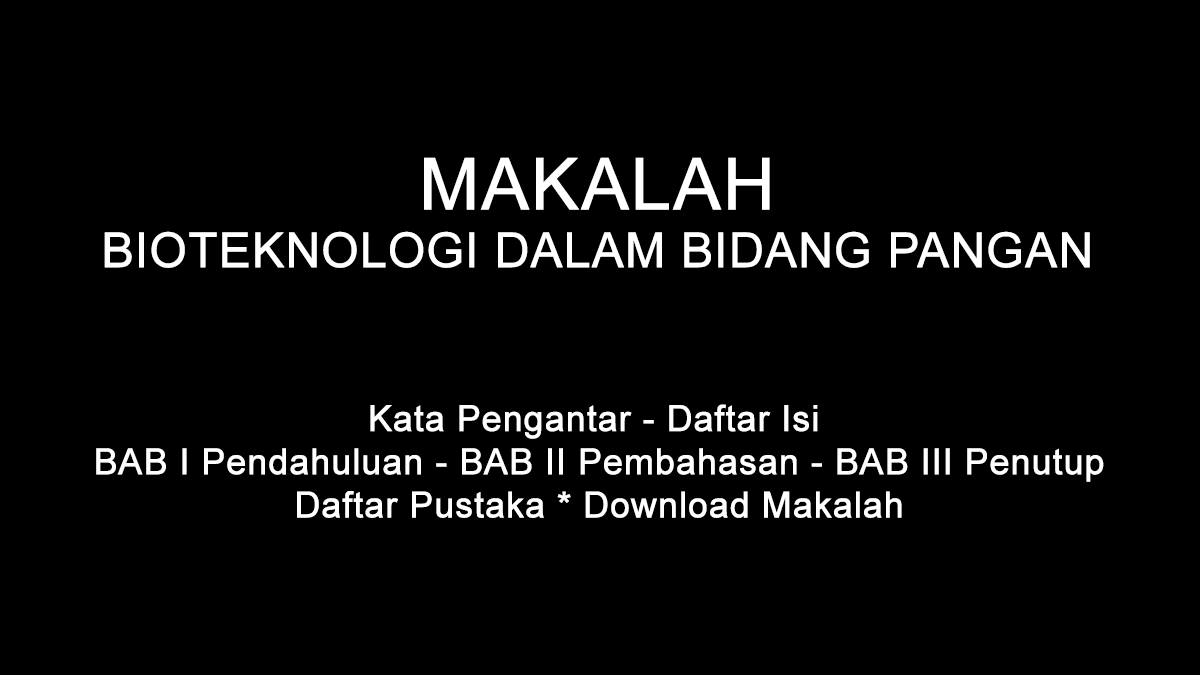 Detail Contoh Bioteknologi Di Bidang Lingkungan Nomer 48