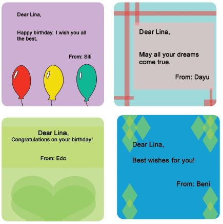 Detail Contoh Birthday Card Nomer 38