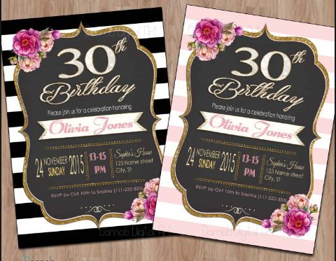 Detail Contoh Birthday Invitation Nomer 20
