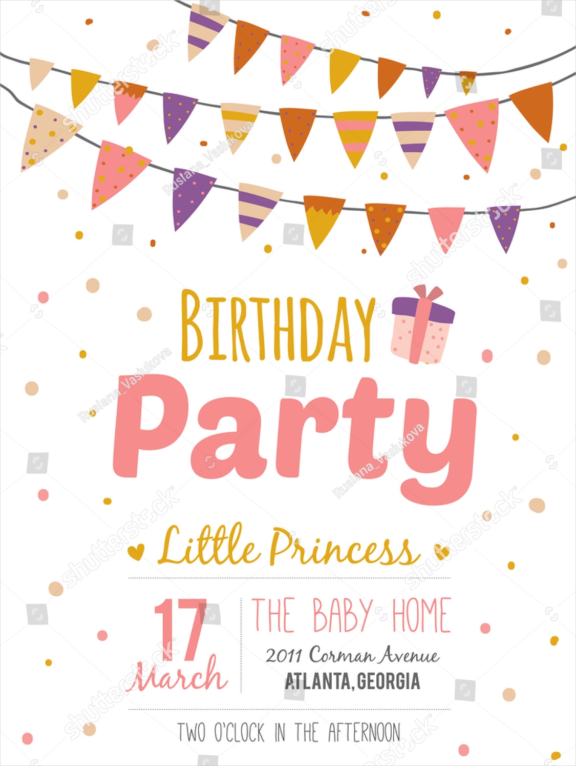 Detail Contoh Birthday Invitation Nomer 21