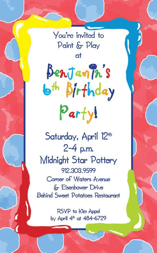 Detail Contoh Birthday Invitation Nomer 4