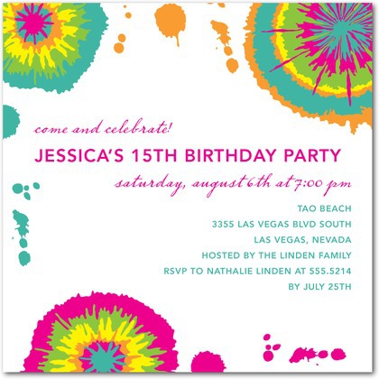 Detail Contoh Birthday Invitation Nomer 41