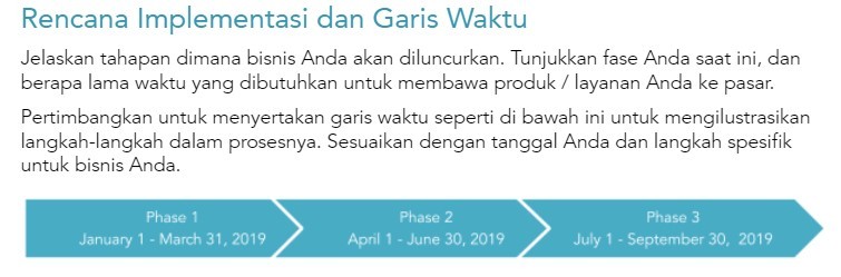 Detail Contoh Bisnis Plan Sederhana Nomer 9