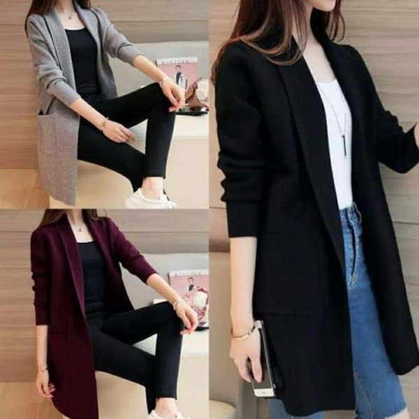 Detail Contoh Blazer Wanita Nomer 9