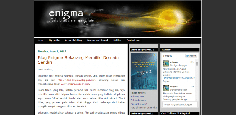 Detail Contoh Blog Sederhana Nomer 9