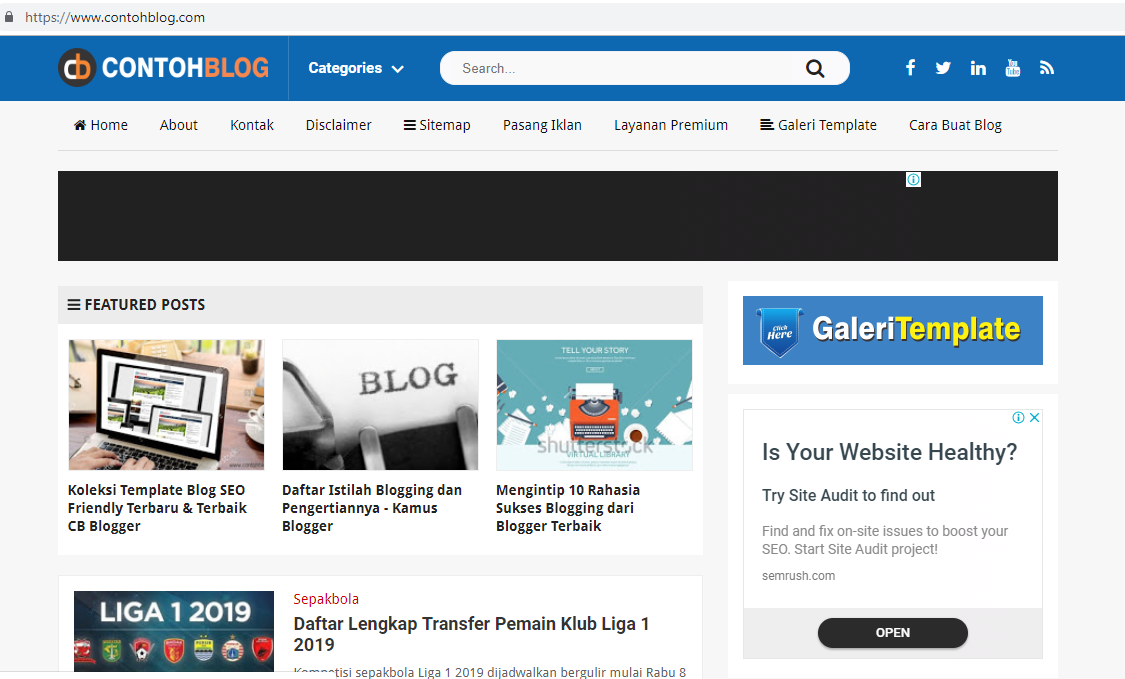 Detail Contoh Blog Sederhana Nomer 18