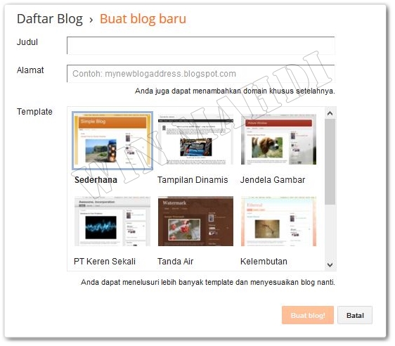Detail Contoh Blog Sederhana Nomer 48