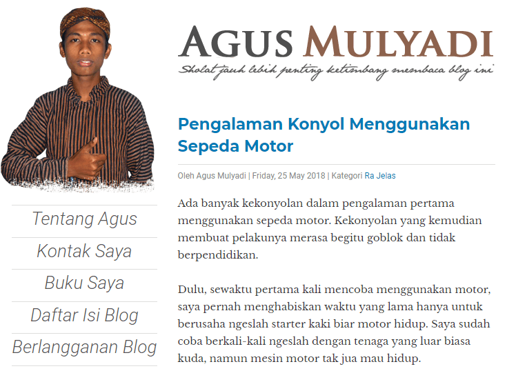 Detail Contoh Blog Sederhana Nomer 7