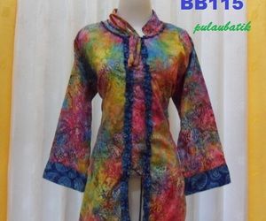 Detail Contoh Blus Batik Modern Nomer 50