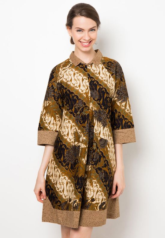 Detail Contoh Blus Batik Modern Nomer 53