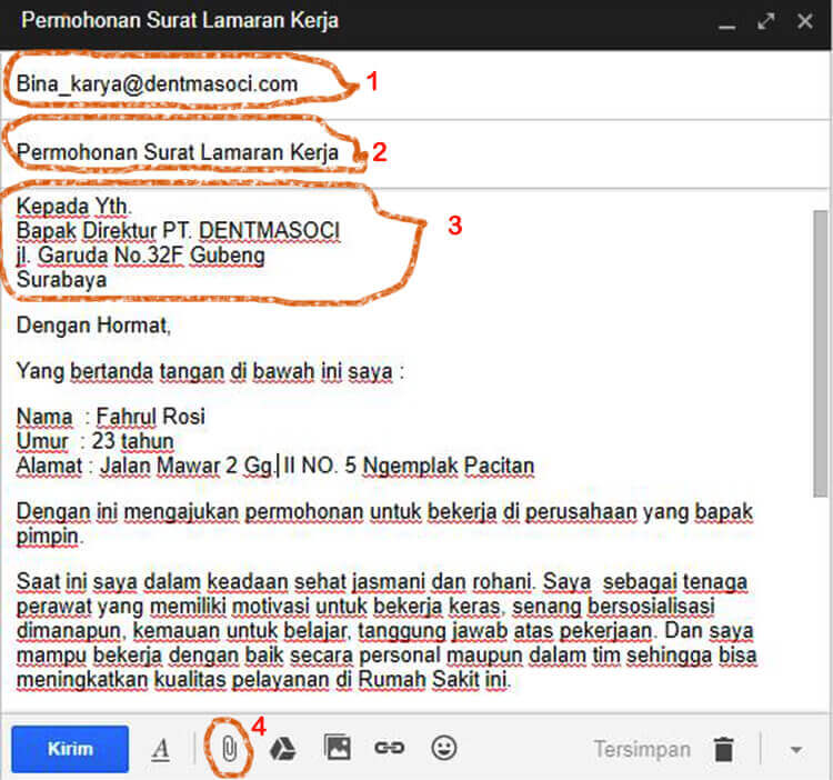 Detail Contoh Body Email Nomer 46