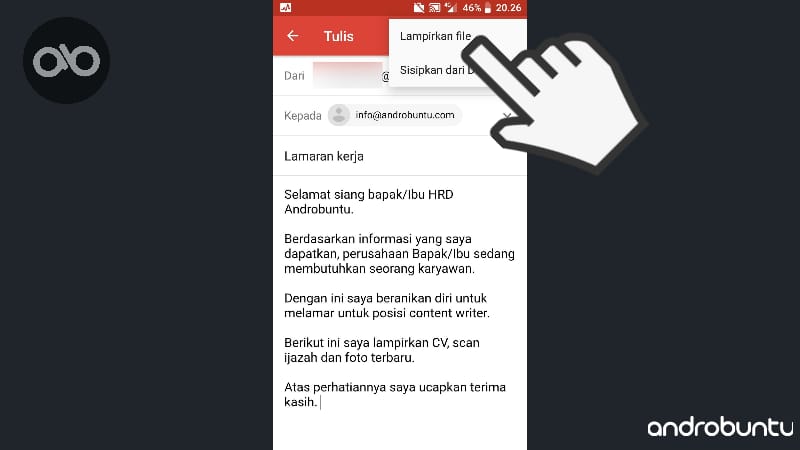 Detail Contoh Body Email Lamaran Kerja Nomer 49