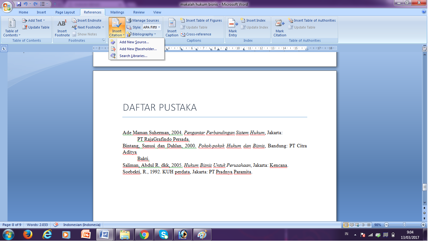 Detail Contoh Body Note Nomer 15
