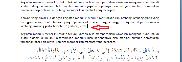 Detail Contoh Body Note Nomer 4
