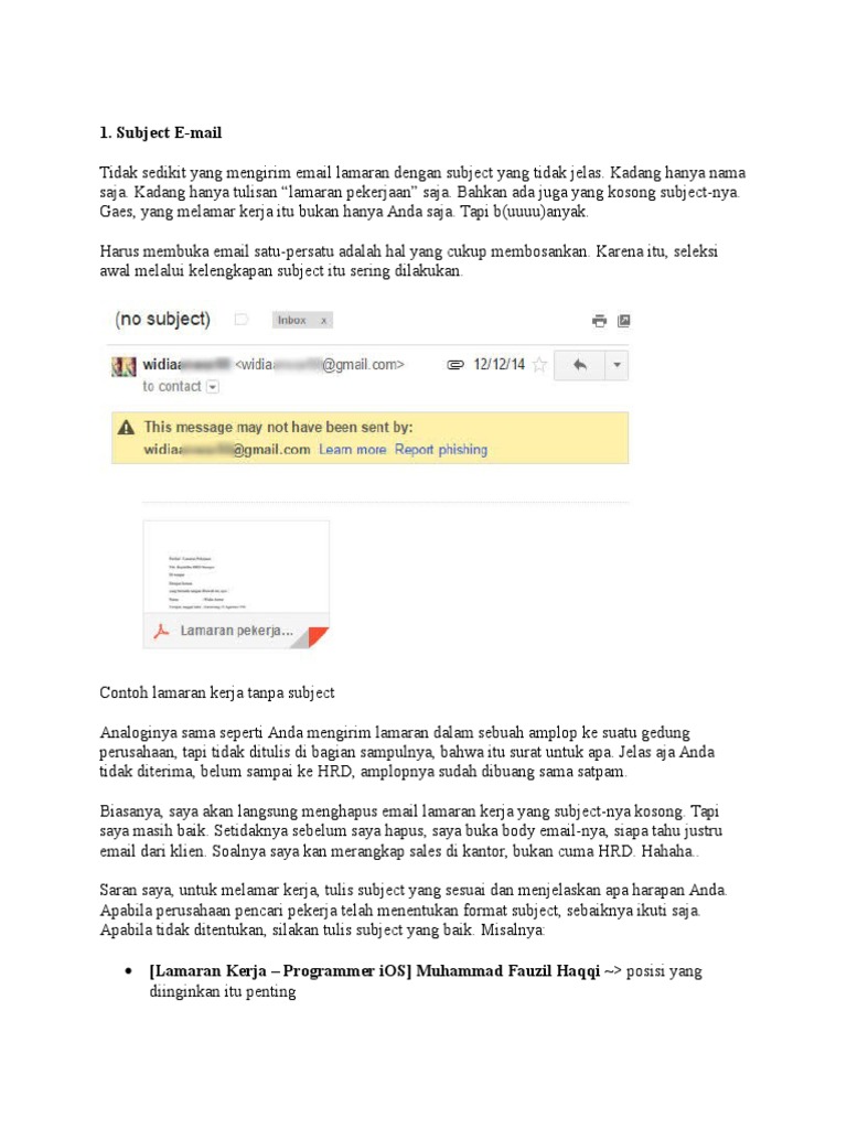 Detail Contoh Body Text Email Lamaran Kerja Nomer 38