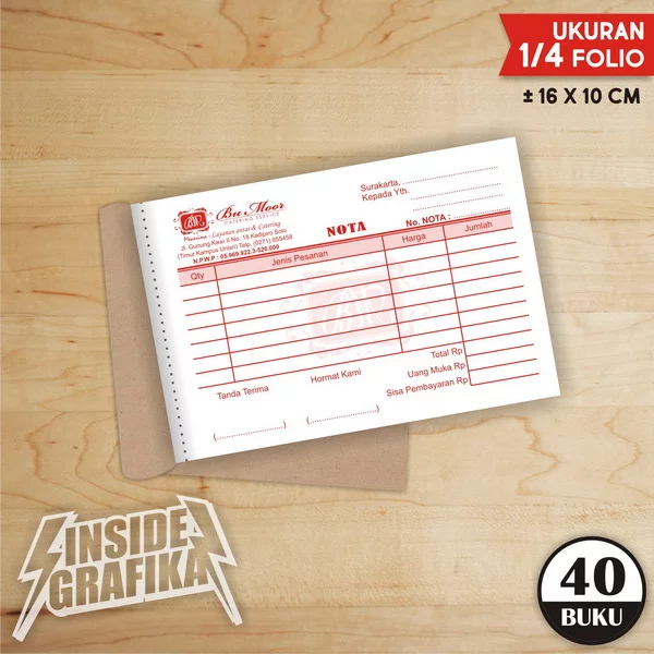 Detail Contoh Bon Makanan Nomer 10