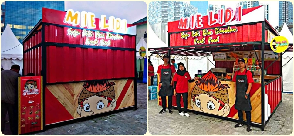 Contoh Booth Container - KibrisPDR