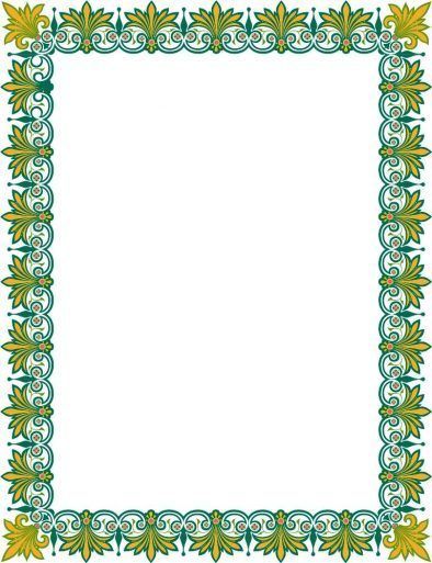 Detail Contoh Border Nomer 9