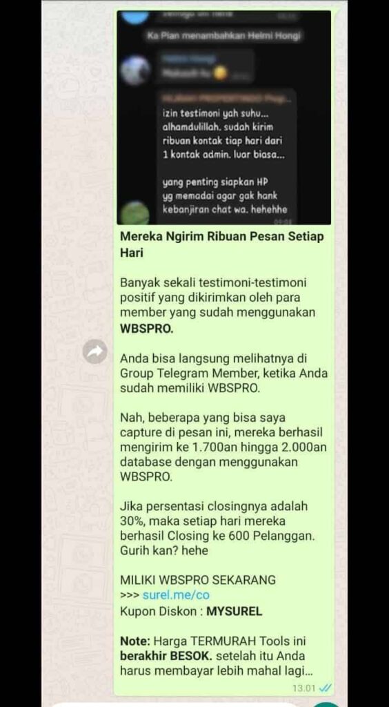 Contoh Broadcast Wa Yang Menarik - KibrisPDR