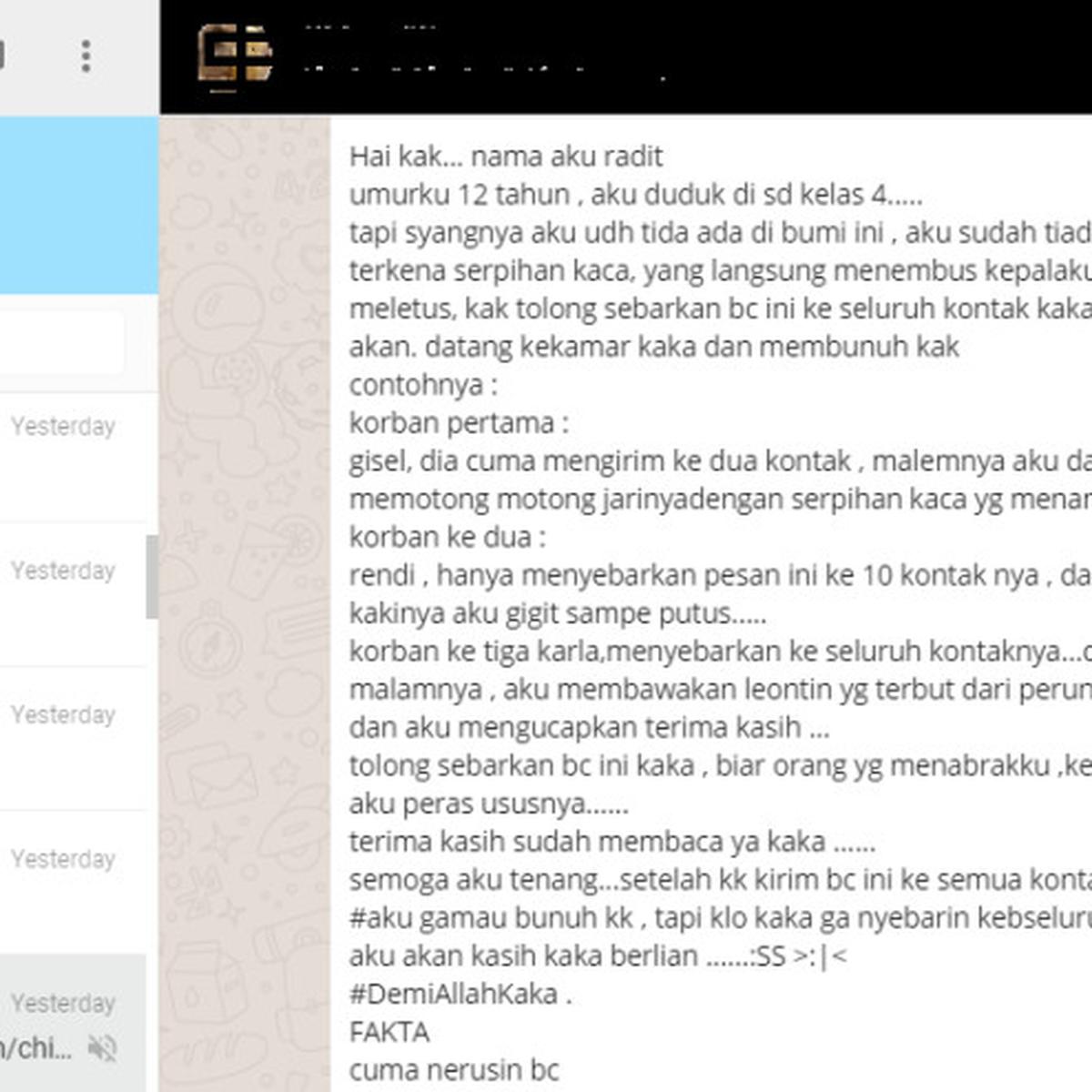 Detail Contoh Broadcast Wa Yang Menarik Nomer 24