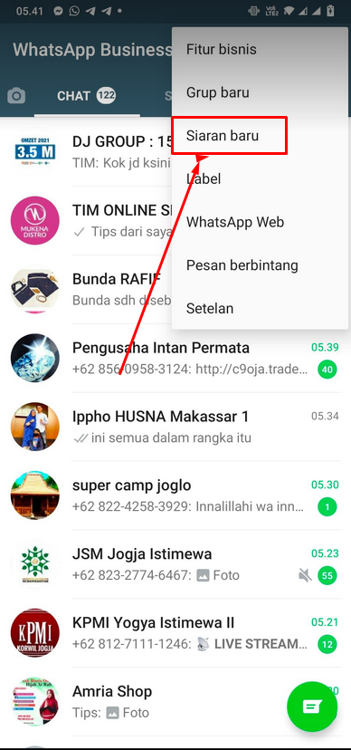 Detail Contoh Broadcast Whatsapp Nomer 3