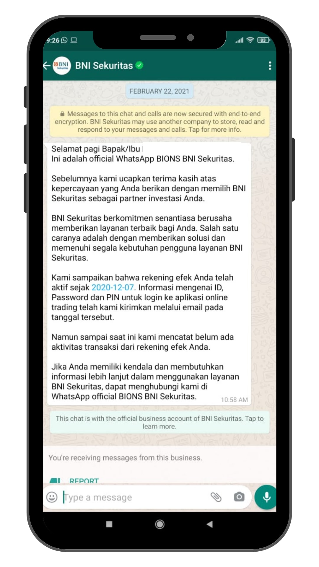 Detail Contoh Broadcast Whatsapp Nomer 25