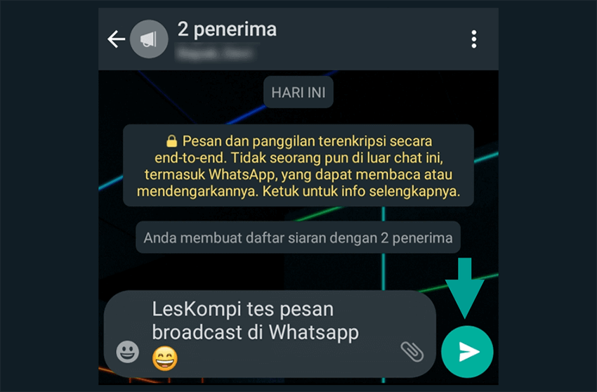 Detail Contoh Broadcast Whatsapp Nomer 51