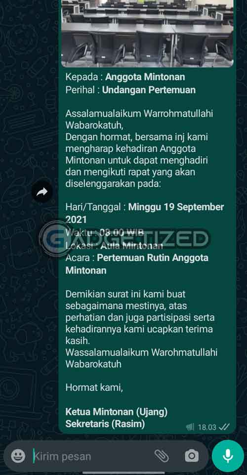 Detail Contoh Broadcast Whatsapp Menarik Nomer 16