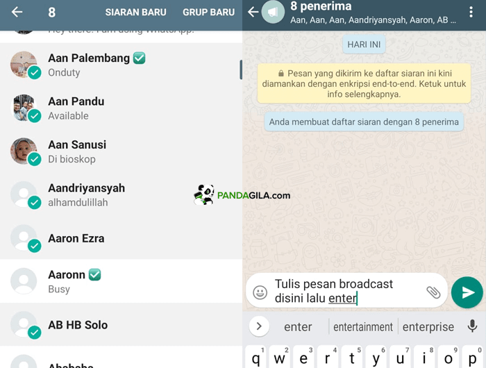 Detail Contoh Broadcast Whatsapp Menarik Nomer 55