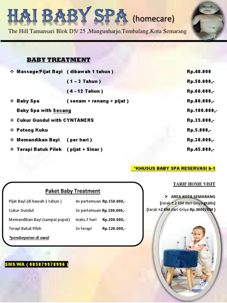 business plan baby spa