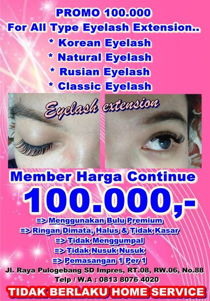 Contoh Brosur Eyelash Extension - KibrisPDR