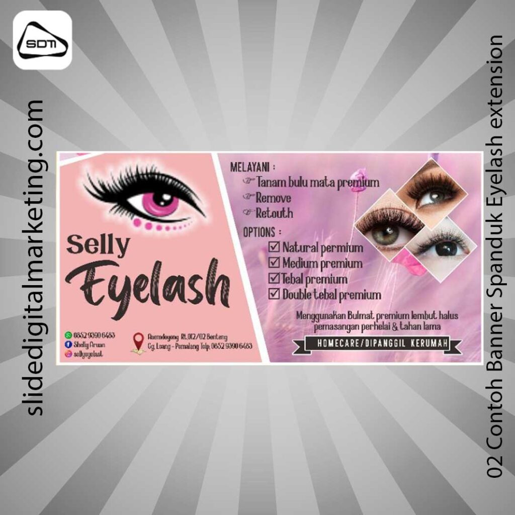 Detail Contoh Brosur Eyelash Extension Nomer 2