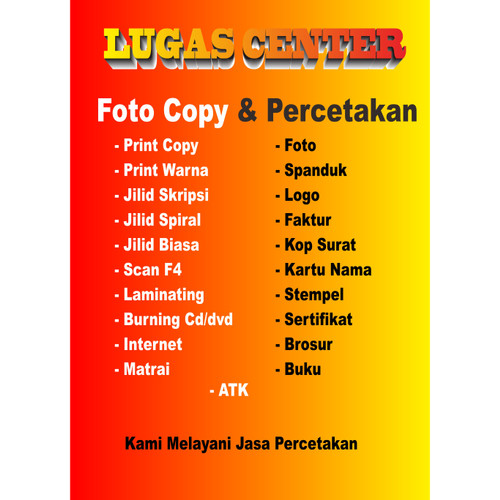 Detail Contoh Brosur Fotocopy Nomer 8