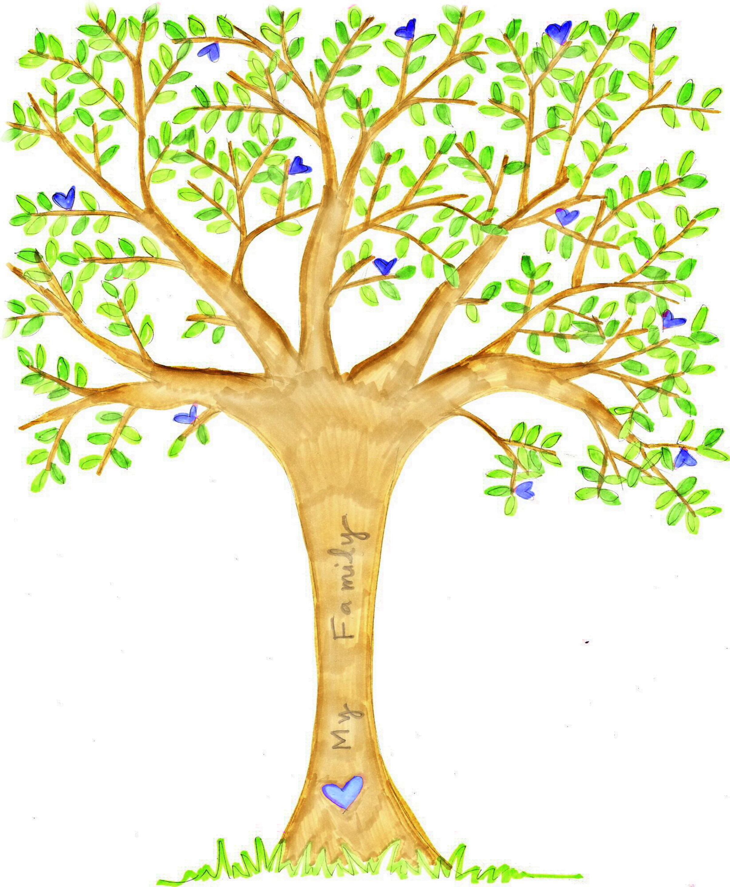 Detail Friends Family Tree Nomer 5