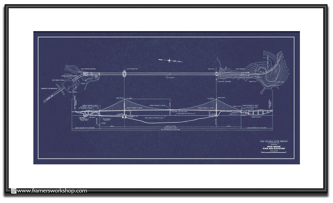 Detail Golden Gate Bridge Bauplan Nomer 2