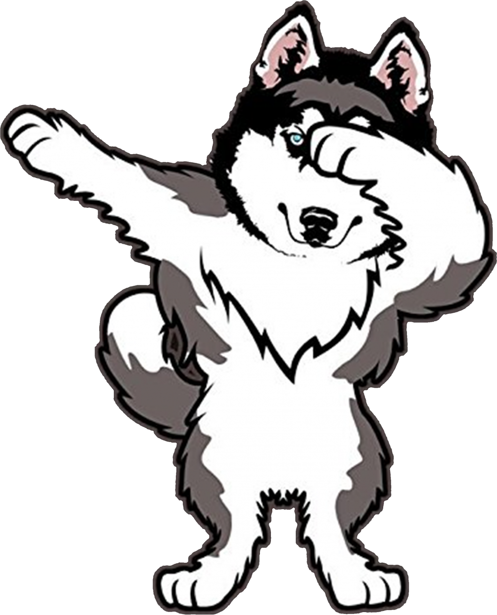 Detail Husky Malvorlage Nomer 4