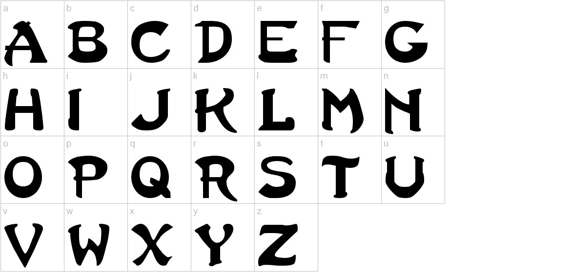 Detail Ninjago Font Nomer 4