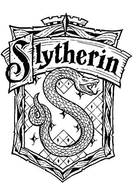Detail Slytherin Symbol Nomer 8