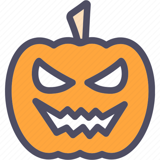 Detail Angry Pumpkin Face Nomer 4