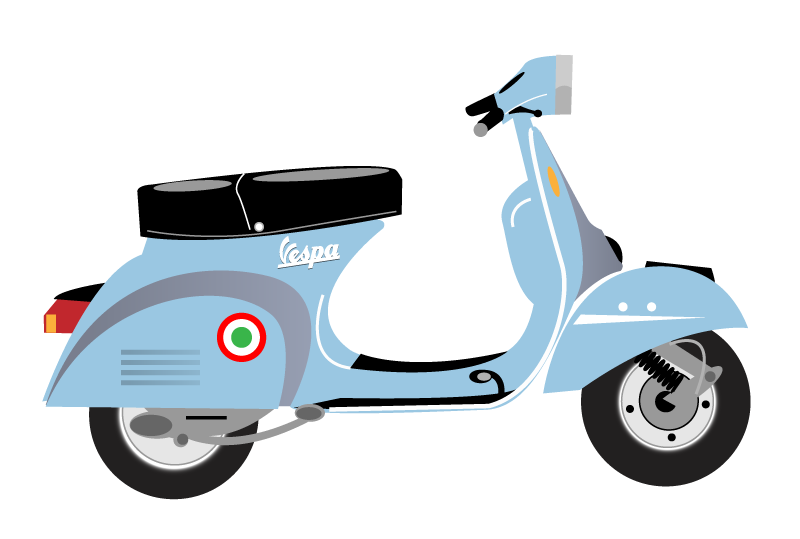 Detail Comic Bilder Motorroller Nomer 5