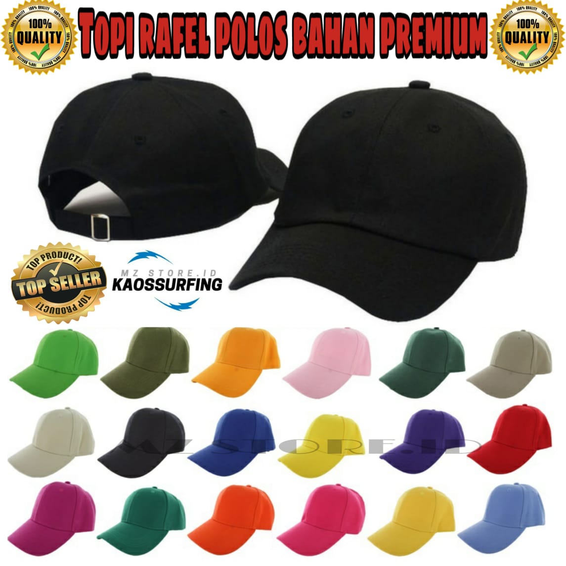 Detail Gambar Desain Topi Polos Ink Nomer 19