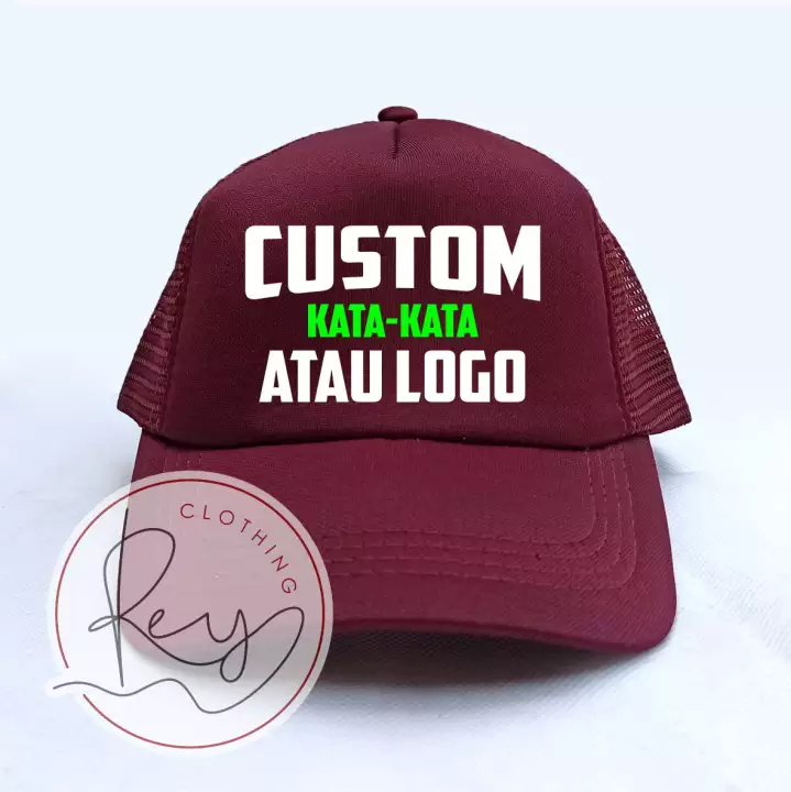 Detail Gambar Desain Topi Polos Ink Nomer 20