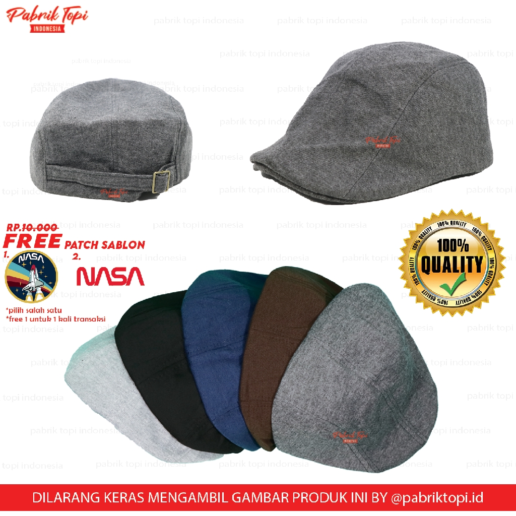 Detail Gambar Desain Topi Polos Ink Nomer 36