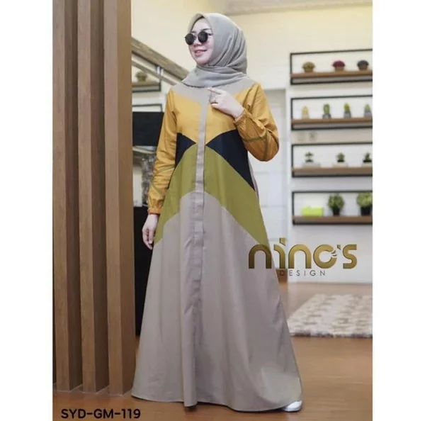 Detail Gambar Design Gamis Nomer 26