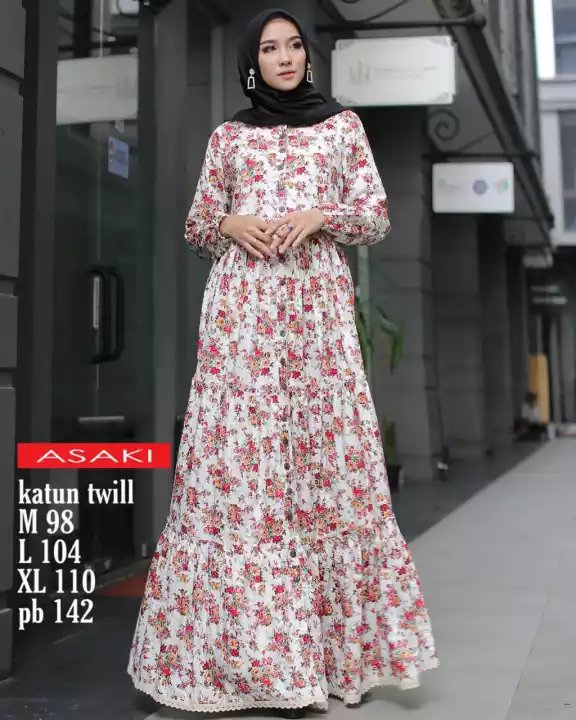Detail Gambar Design Gamis Nomer 36