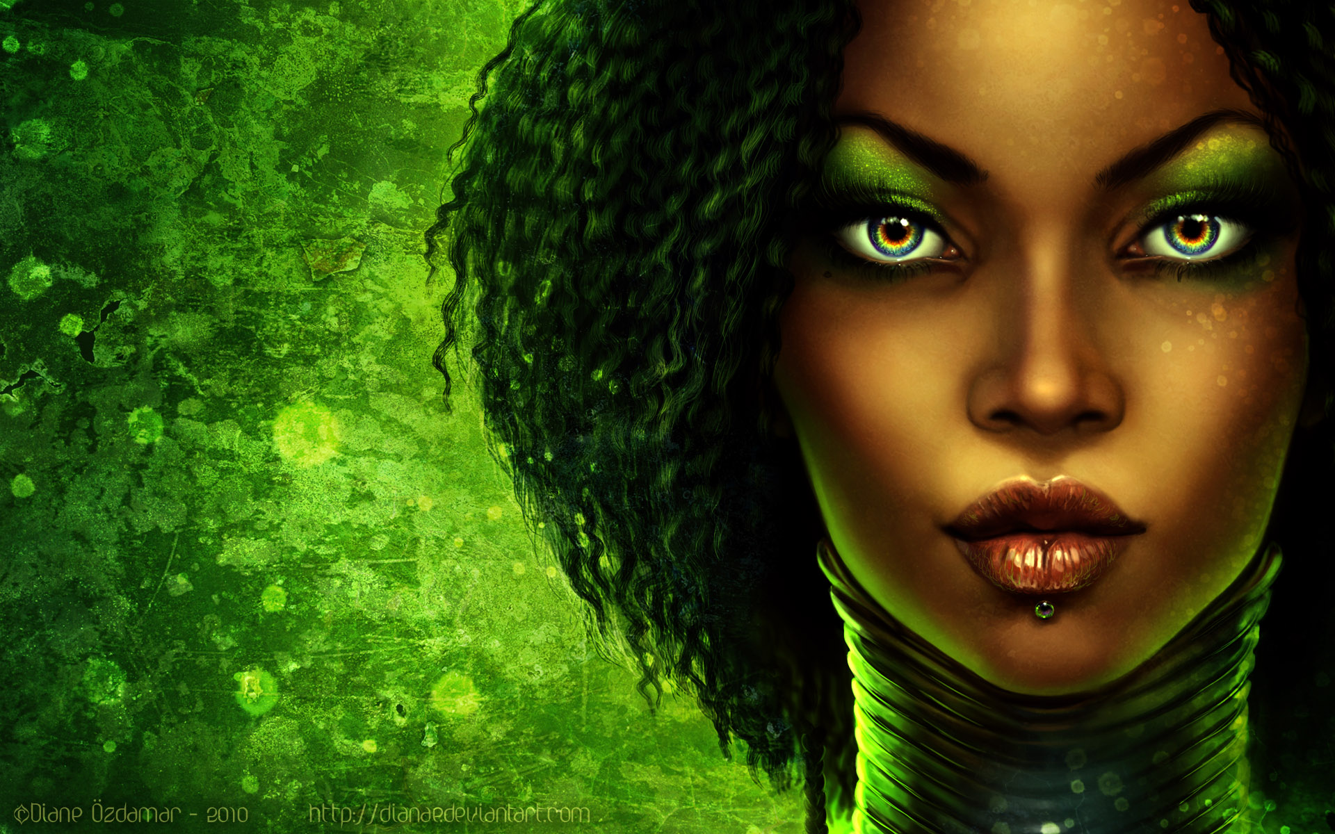 Detail Gambar Desktop 3d Dark Women Nomer 8